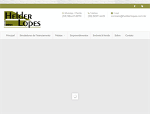 Tablet Screenshot of helderlopes.com.br